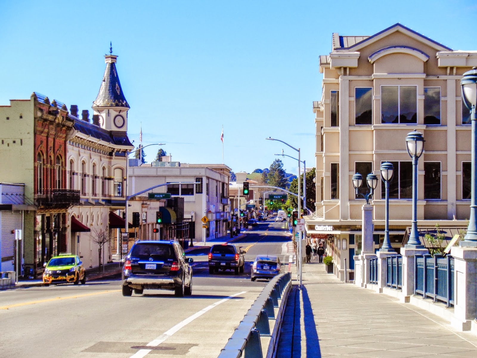 First Street Bridge in Napa, Parrish The Thought