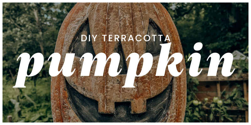 DIY terracotta pumpkin tutorial | on the creek blog // www.onthecreekblog.com