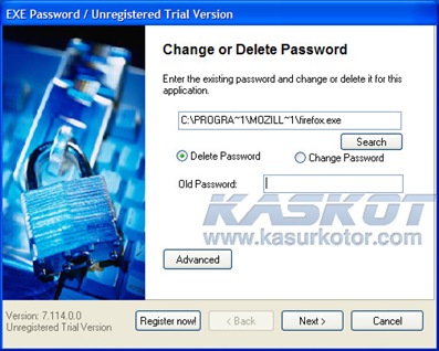 pass exe del