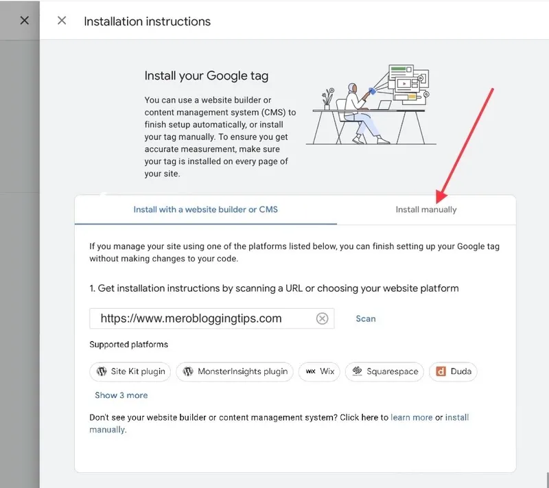 How to create and Install Google Analytics 4 (GA4) to Blogger Website