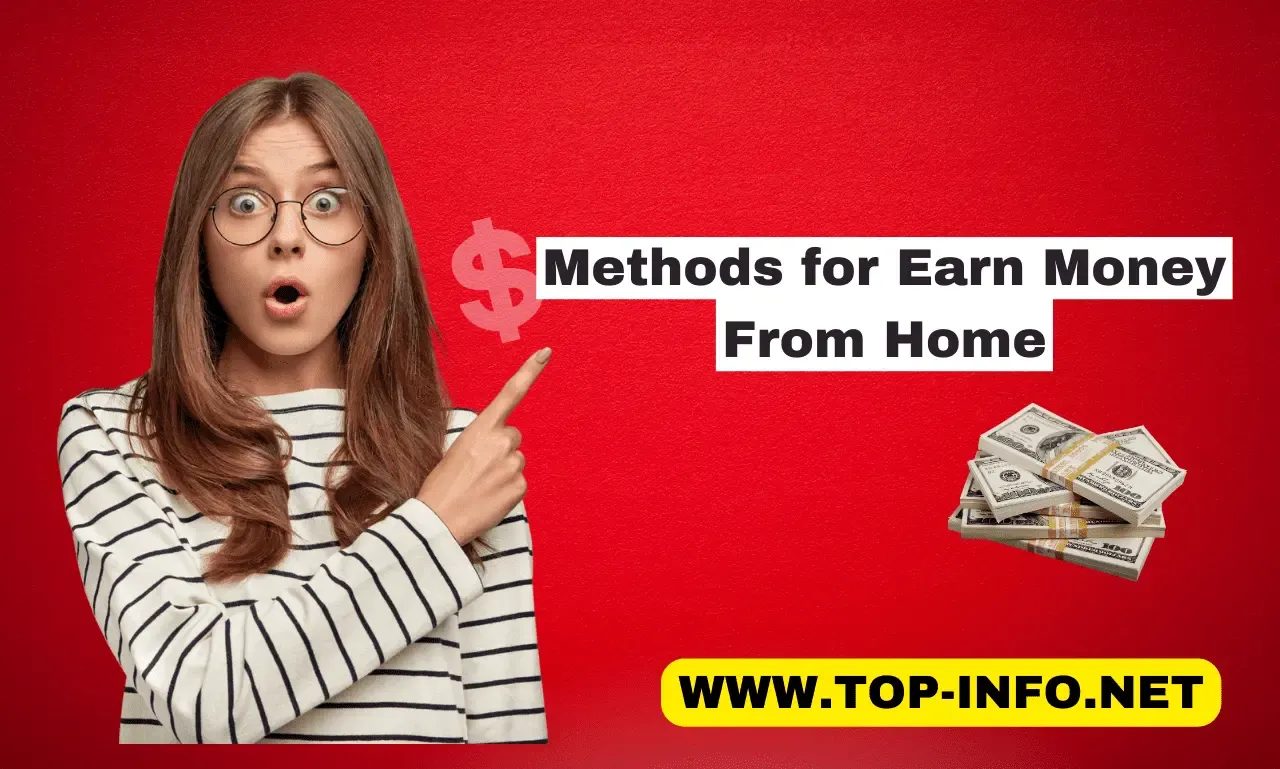 Methods for Earn Money From Home