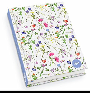 Lovely Flowers Taschenkalender 2018 - Terminplaner mit Wochenkalendarium - Format 11,3 x 16,3 cm