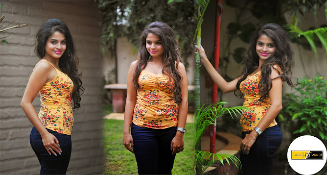 Sheena Shahabadi Hot in Sexy Tight Yellow Top & Blue Jean - Celebs Hot World HQ Photos No Watermark Pics