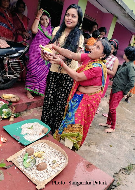 Odisha Girls celebrating Kumara Purnima in 2021