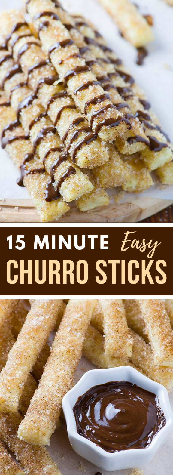15 Minutes Churro Sticks #desserts #amazingsnacks