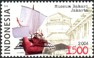 Fhoto Prangko Museum Bahari, Jakarta