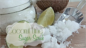 Lime Sugar Scrub-Chasing Quaintness-Weekly Blog Link Up Party-Treasure Hunt Thursday- From My Front Porch To Yours