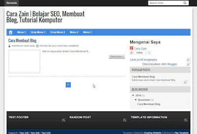 Cara Mengganti Template Blog Mengubah Tampilan Terbaru