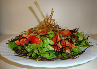 Ensalada con crocantes