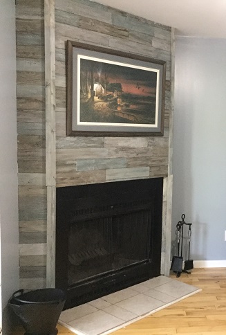 DIY Fireplace reno