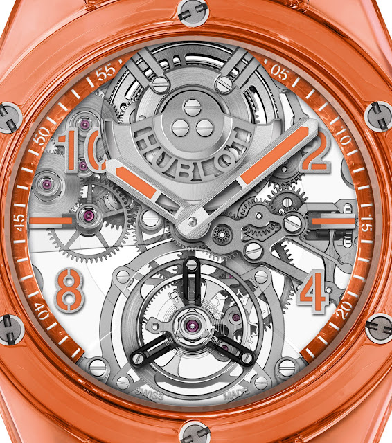 Hands On: The Hublot Big Bang Tourbillon Automatic Orange Sapphire Watch Replica