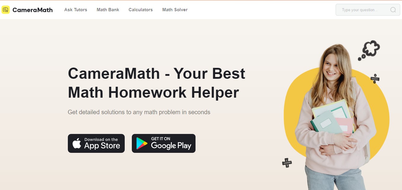 Use our new camera tool to solve homework, multiple choice, short answ