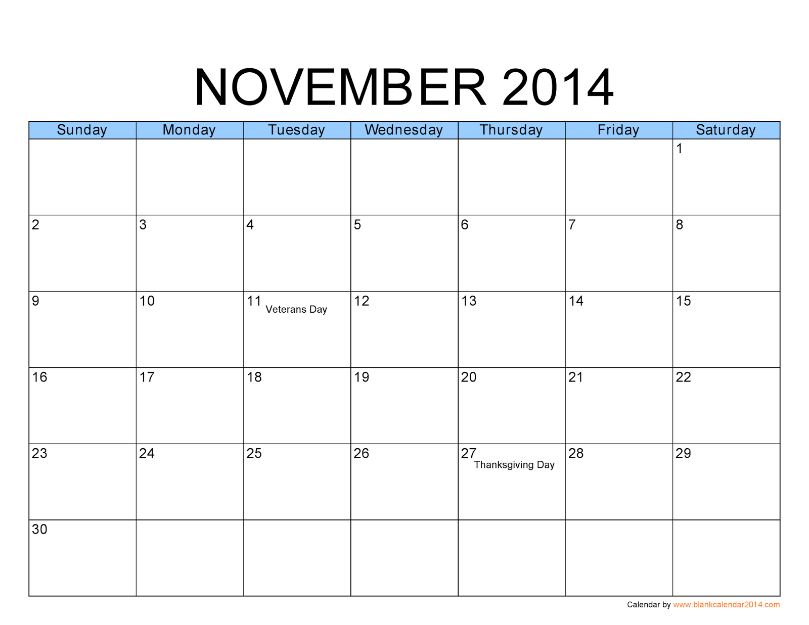 Free Printable Calendar Free Printable Calendar November