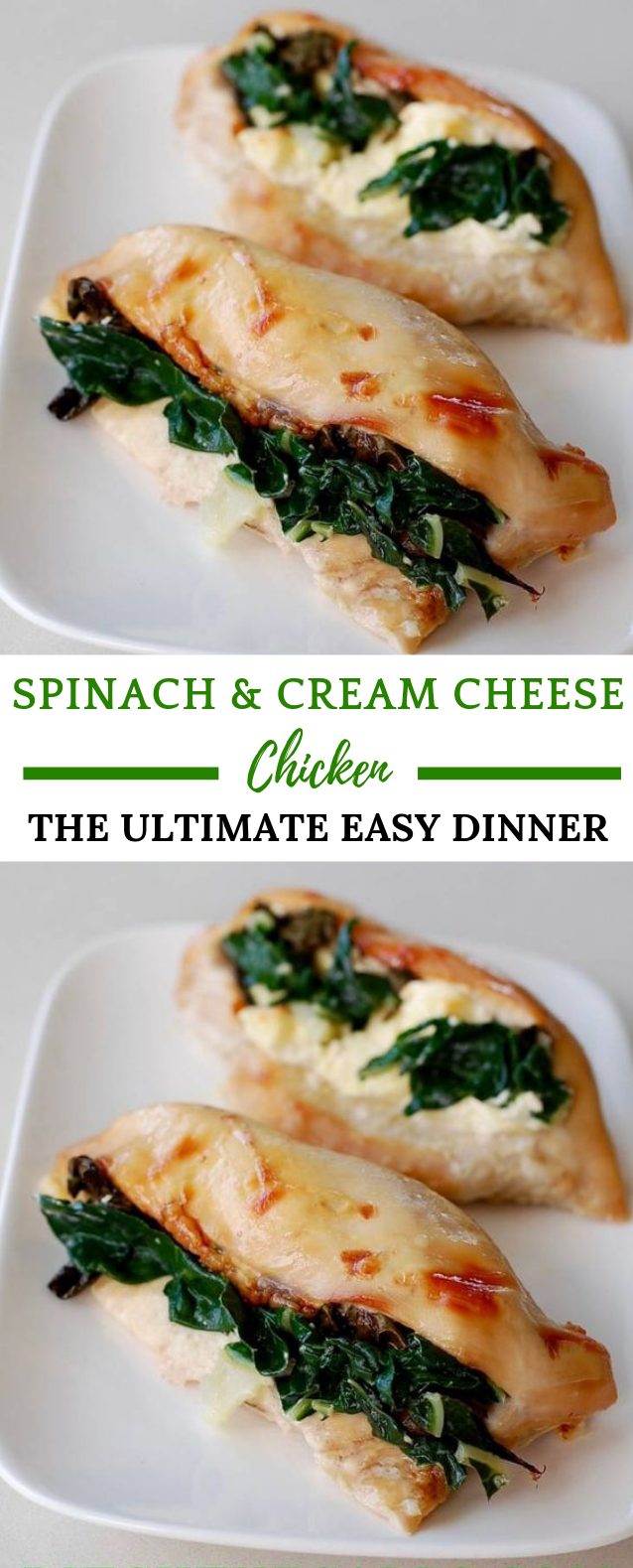 KETO SPINACH STUFFED CHICKEN #LowCarb #Diet