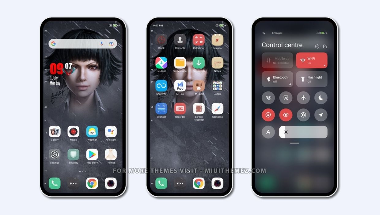Devil May Cry MIUI Theme