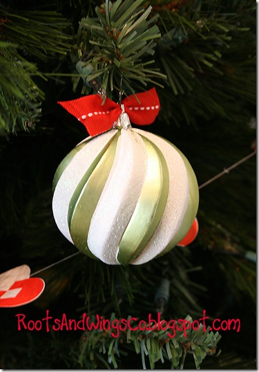 dressed up ornament
