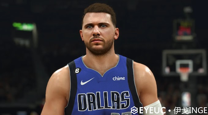 Luka Doncic Cyberface v2 by Igo Inge | NBA 2K23