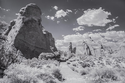 紅外線攝影, 相片, 照片, 美國拱門國家公園, arches national park, infra-red photography, photo