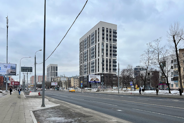 Шереметьевская улица, жилой дом 2021 года постройки