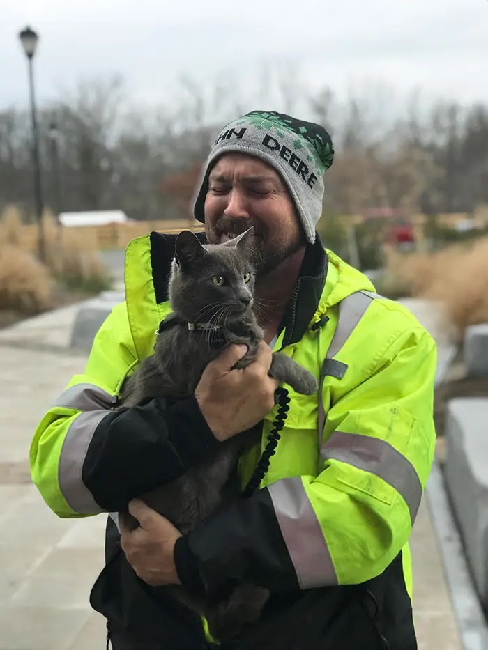 Truck Driver Bursts Into Tears When He Is Reunited With His Lost Travel Buddy After Months Long Search