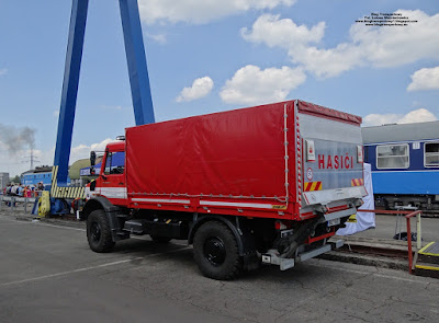 Mercedes-Benz Unimog U4023, HZS SŽDC JPO Ostrava