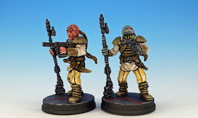 Weequay Pirate Elites (conversion), Imperial Assault (2016), painted miniature