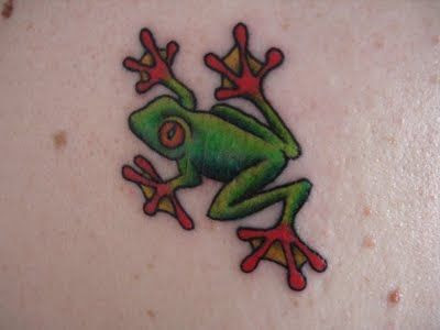 frog tattoo design