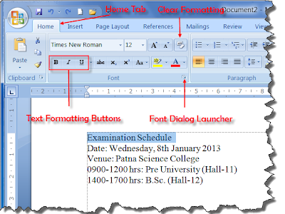 Text formatting in ms word 2007 308565-Text formatting in ms  word 2007