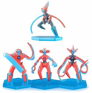 Deoxys 4 forms normal, attack, defense and speed