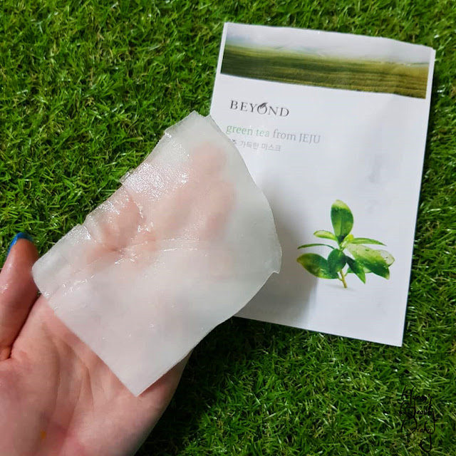 Review; Beyond's Green Tea from JEJU + First Impression