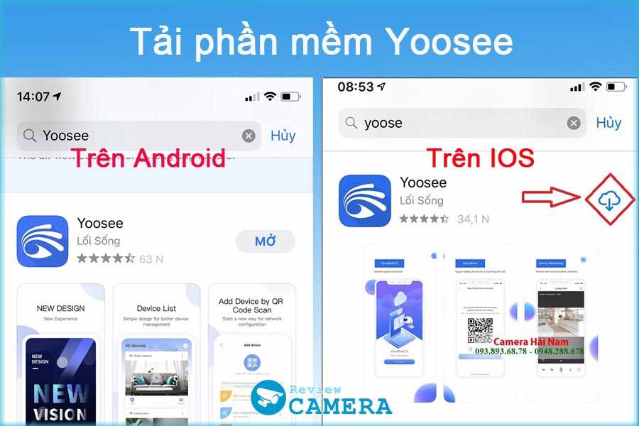 Hướng dẫn tải phần mềm Yoosee