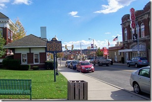 Windber Strike of 1922-23 on Graham Avenue across from the Arcadia Theater