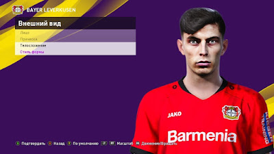 PES 2020 Faces Kai Havertz by BTG