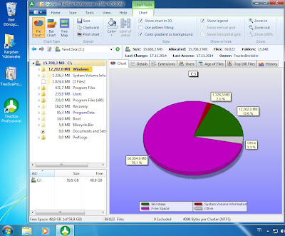 grey TreeSize Windows Dosya Yönetici Programı İndir