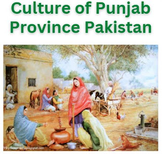 Culture of Punjab Province Pakistan