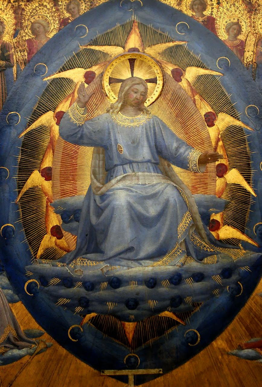Juízo Final, detalhe, Fra Angelico  (1395 – 1455). Gemäldegalerie, Berlim.