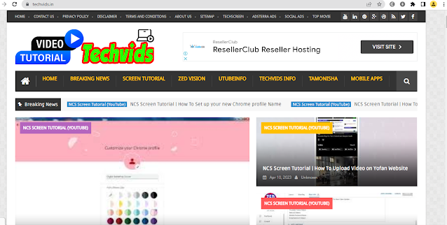 Blogging Tricks : How To TechVideoTube Theme Upload on techvids Adsense Ads Setup Show Blog