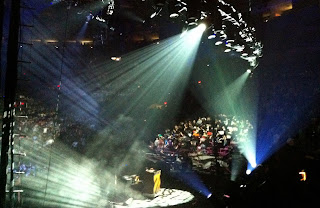 Phish light show at Madison Square Garden