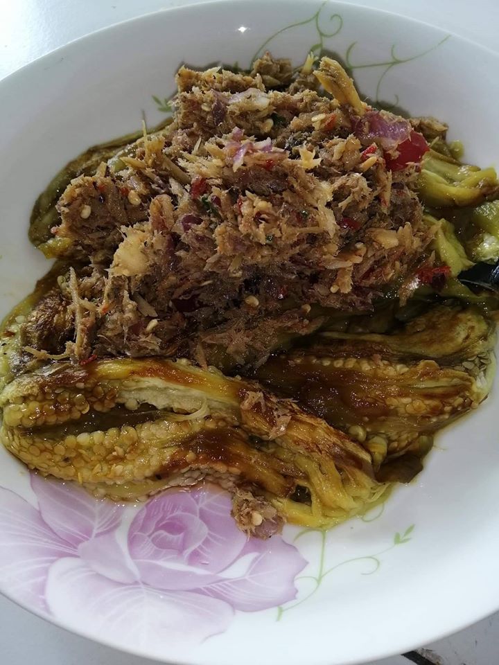 Sambal Terung Purple Bakar ,Sangat Enak Bila Di Hidangkan 