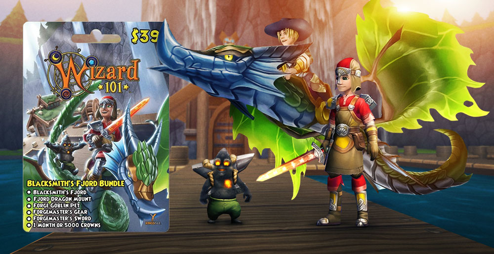 Wizard101 Blacksmith's Fjord Bundle