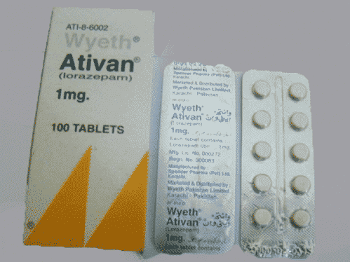 سعر أقراص أتيفان Ativan لعلاج العصبية
