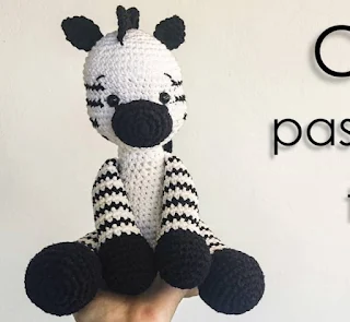 PATRON GRATIS CEBRA AMIGURUMI 67467