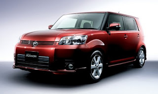 MOdified Toyota Corolla Tuning Sport Red Metalic Bodykit