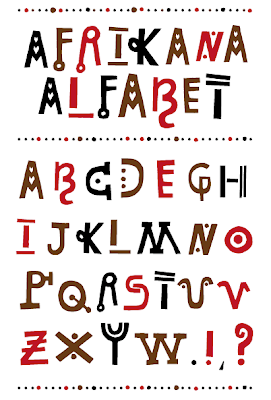 africana alphabet, a-z alphabet, 