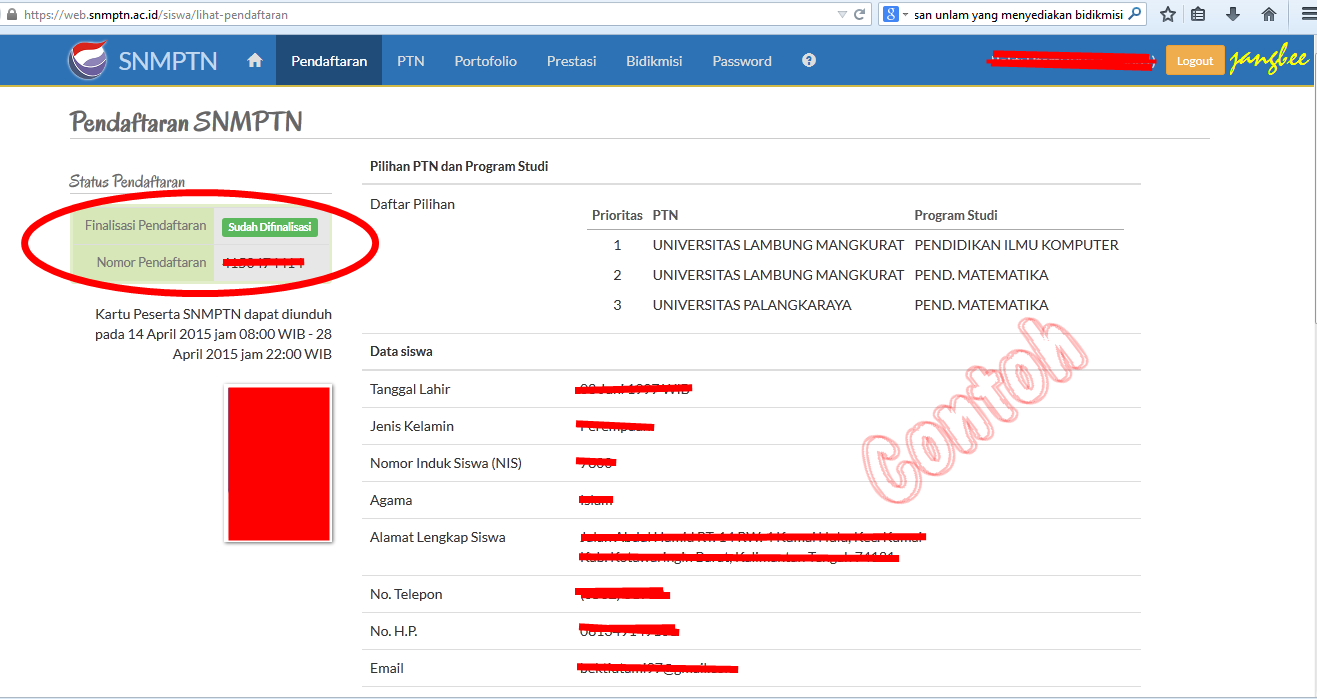 Made In Bekti: Sekilas tentang SNMPTN