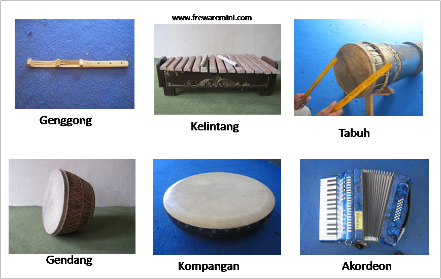 JENIS & GAMBAR ALAT MUSIK TRADISIONAL INDONESIA  freewaremini