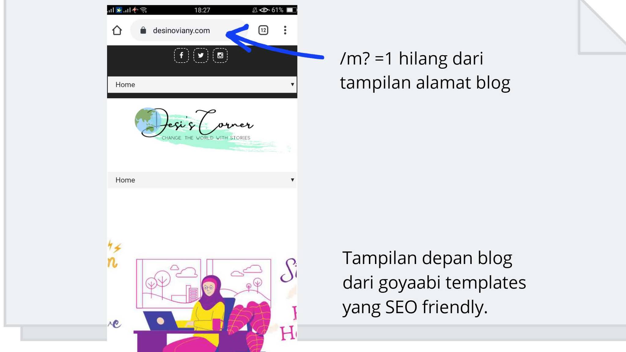 Template blog kudu SEO