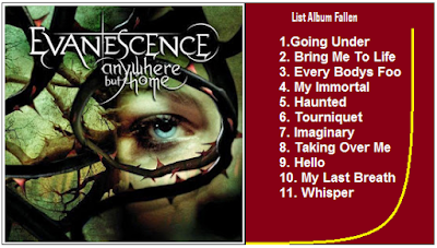 Kumpulan Album Fallen-Evanescence Mp3 Tahun 2003 