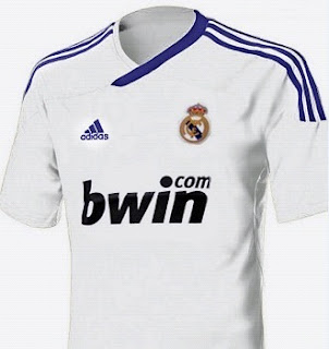New Real Madrid home jersey for 2011-2012 season
