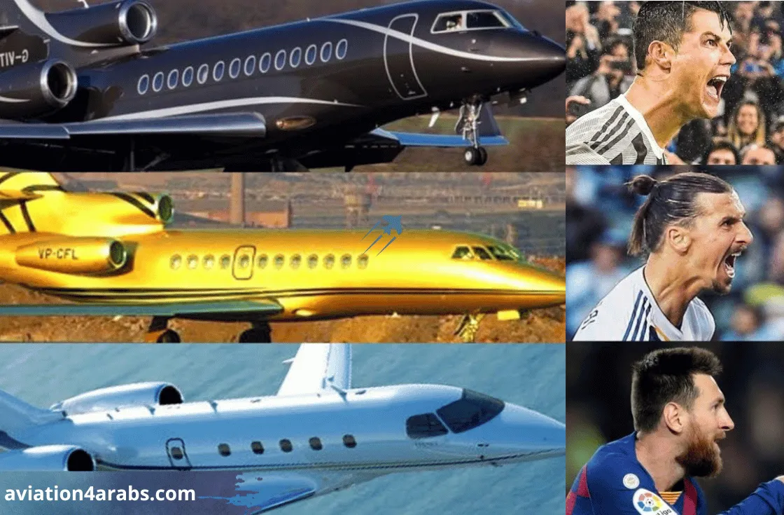 أبرز 9 لاعبين كرة قدم يمتلكون طائرات خاصة
